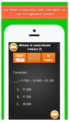 Maths CM2 android App screenshot 2